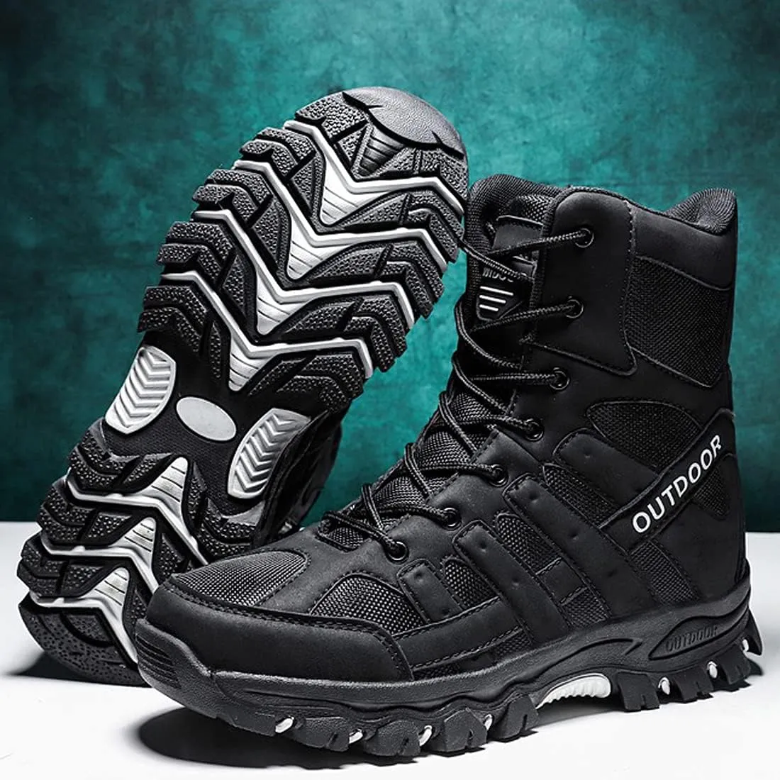 Trail Running Boots Mens Walking Shoes Trekking Hiking Boots Lightweight Outdoor Hiking Shoes Walking Trainers Shoes