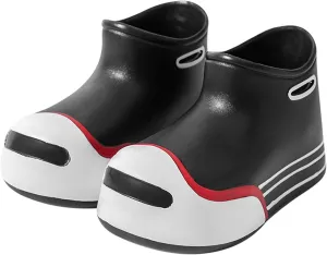 Unisex-Child Rain Boots Boys Girls Cute Short Rain Boots Waterproof Non Slip Water Boots Toddler Kids Rainboots