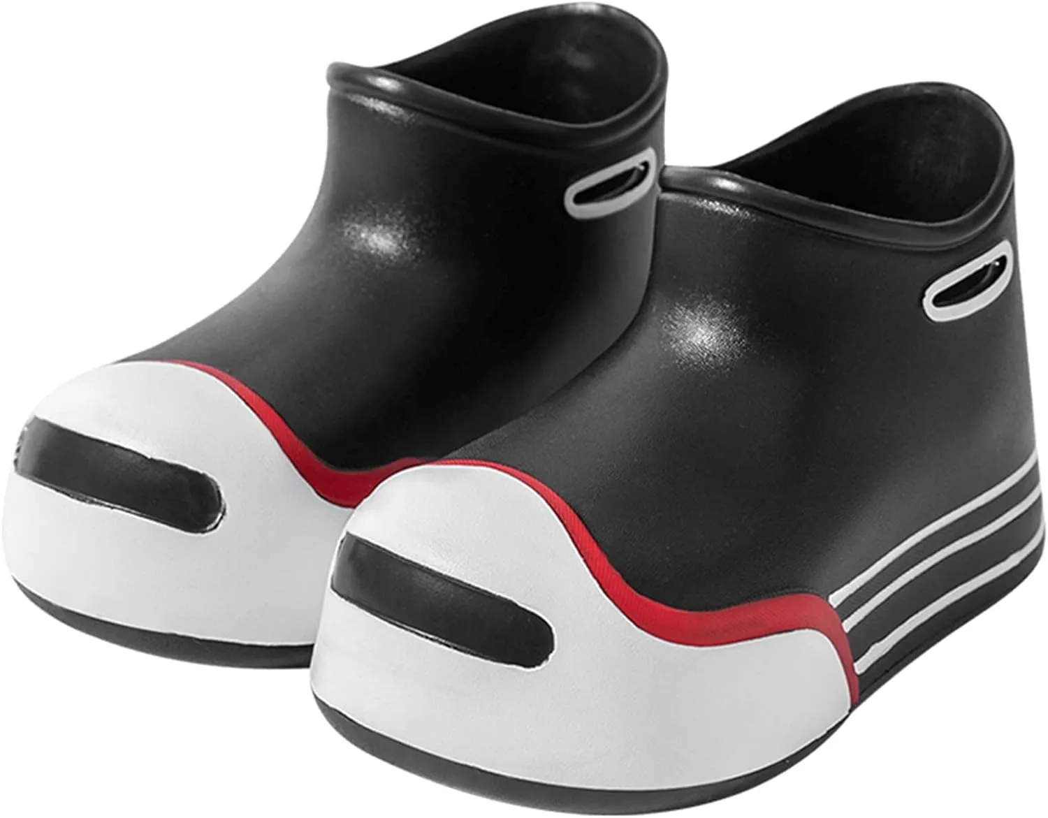 Unisex-Child Rain Boots Boys Girls Cute Short Rain Boots Waterproof Non Slip Water Boots Toddler Kids Rainboots
