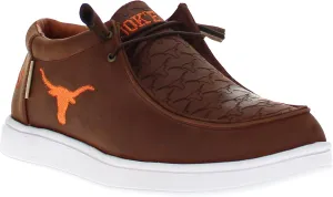 Vaccari Men's Mitchell Slip-On Leather Loafers & NCAA League Embroidery | Comfortable & Light-Weight Casual Shoes
