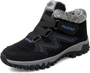 VARSKARC Men's Winter Thermal Villi Comfortable Platform high top Shoes