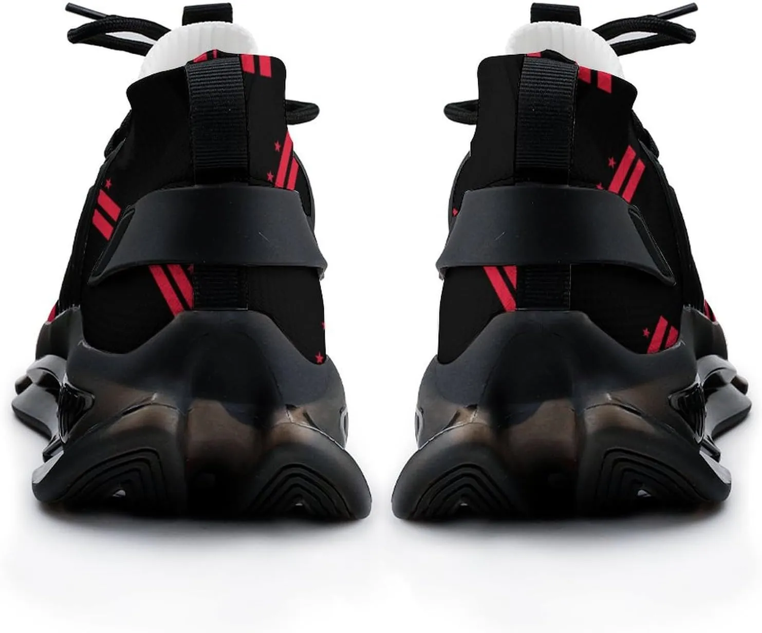 Washington D.C Walking Shoes for Men Lightweight Tennis Fashion Elastic Sports Shoes Cushion Basketball Shoes