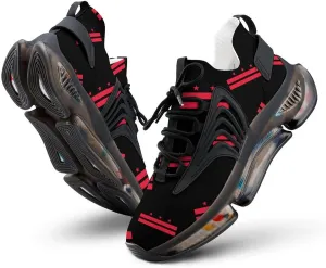 Washington D.C Walking Shoes for Men Lightweight Tennis Fashion Elastic Sports Shoes Cushion Basketball Shoes