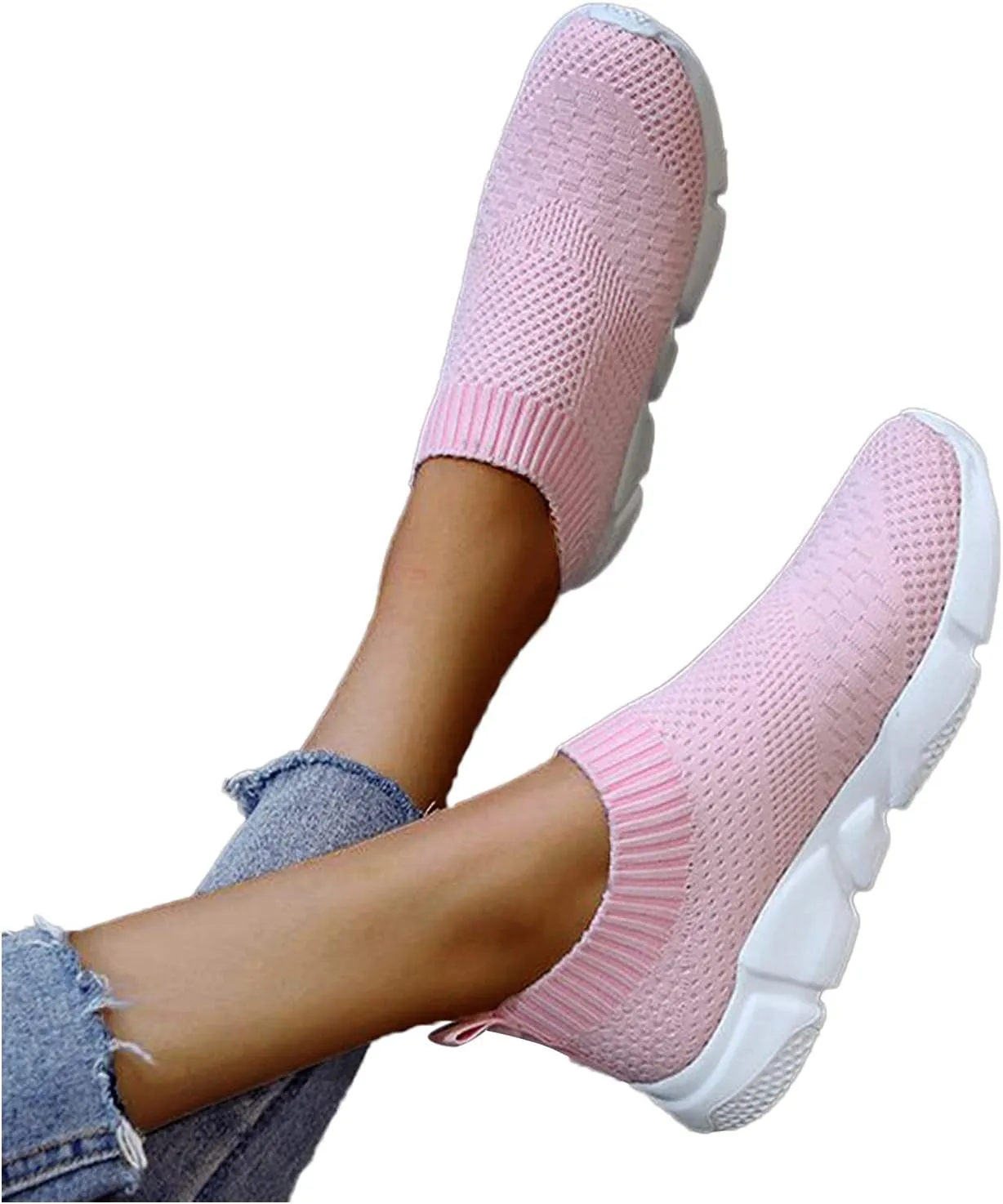 White Sneakers for Women Wide Feet Zapatos Tenis De Trabajo para Mujer Antideslizantes White Tennis Shoes Women Arch Support Wide 10 1/2 Women Sneakers Black Women's Slip On Shoes Size 7.5 W