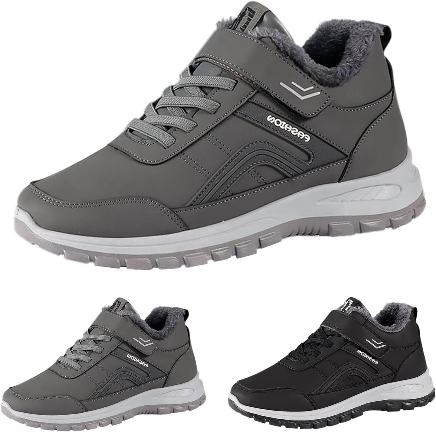 Winter Boots Anti-Slip Cushioning Mountaineering Orthopedic Shoes Waterproof Shoes Winter Walking Shoes for Men