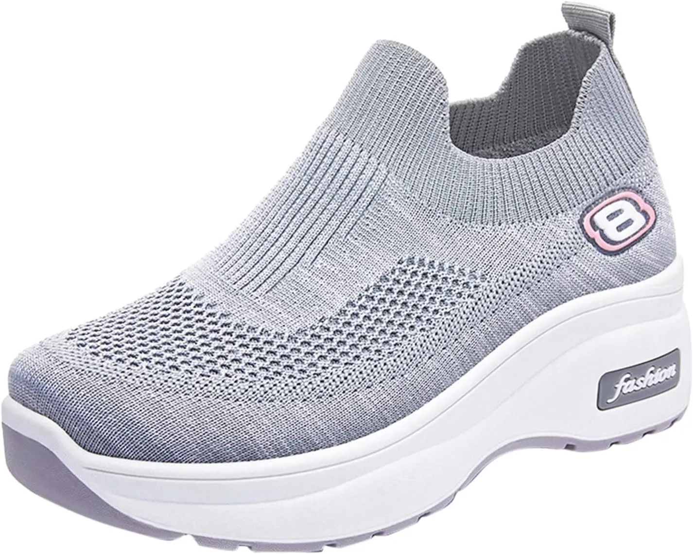 Women Sneakers Size 9.5 Wide Non Slip Work Shoes Women Food Service Womens Slip On Shoes Size 9 for Fall Chunky Sneakers Women Women's Brown Slip On Shoes Size 9