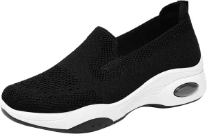 Women Tennis Sneakers Womens Casual Lightweight Flat Fashion Non Slip Comfortable Breathable Walking Shoes