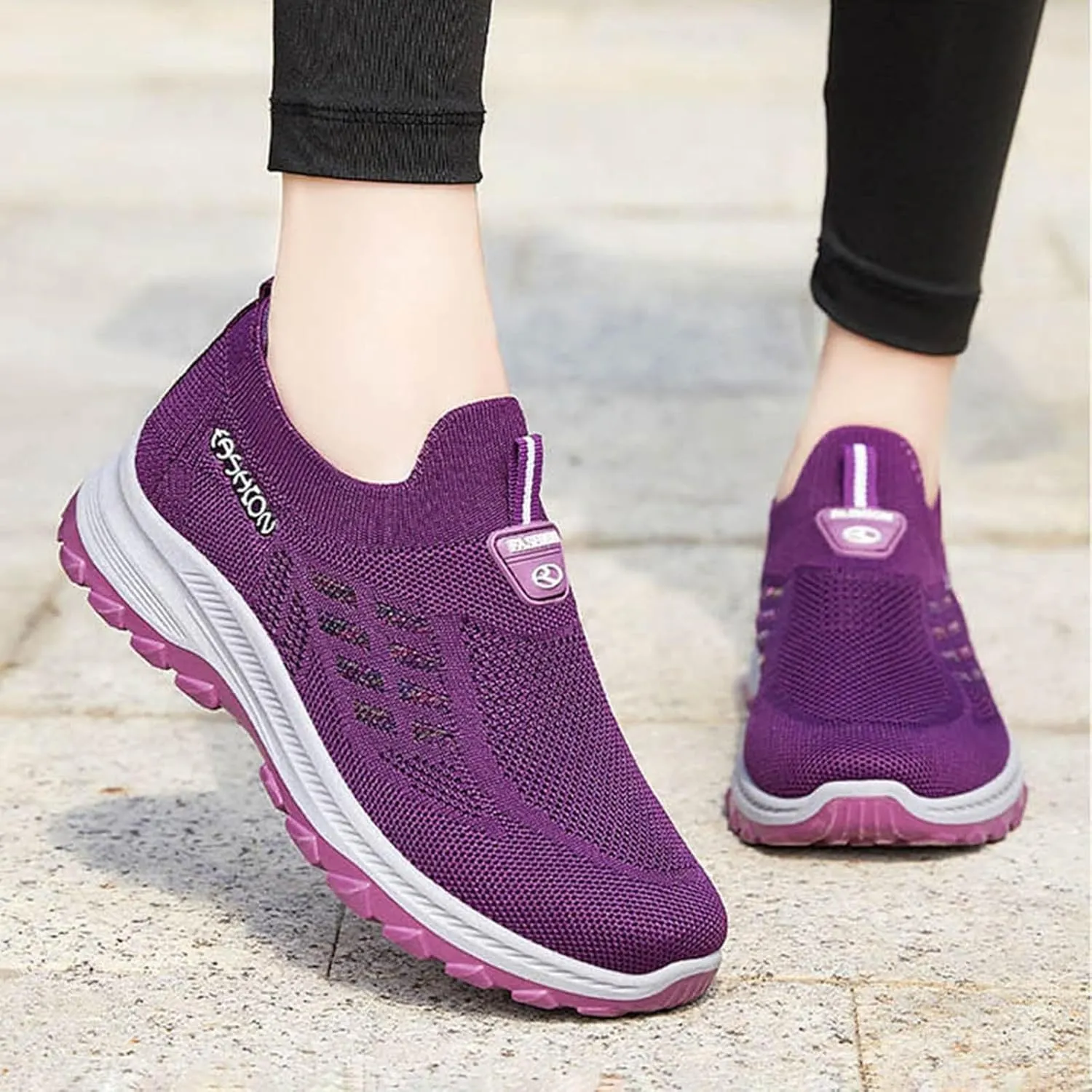 Womens Athletic Shoes Running Sneakers Lightweight Casual Non Slip Tennis Walking Workout Comfortable SportShoe