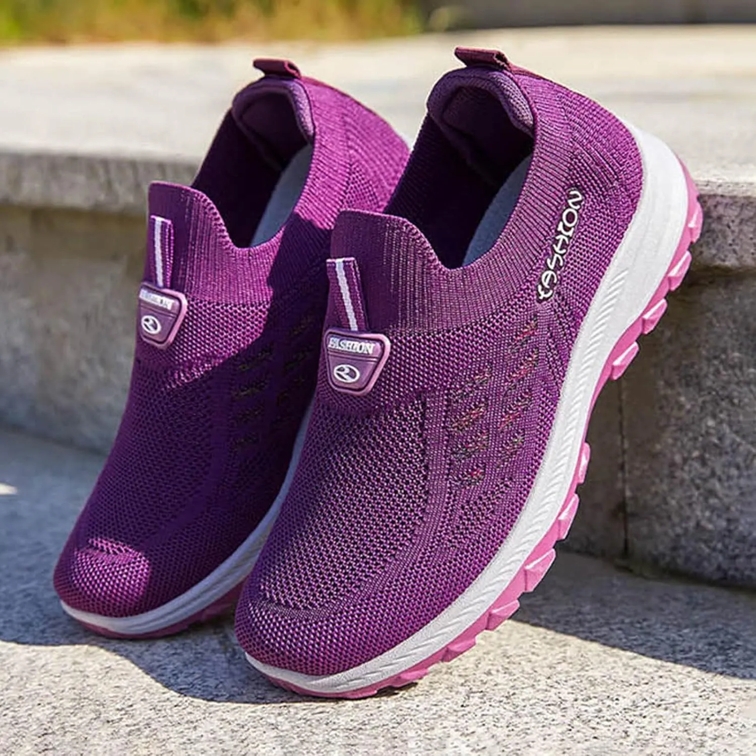 Womens Athletic Shoes Running Sneakers Lightweight Casual Non Slip Tennis Walking Workout Comfortable SportShoe
