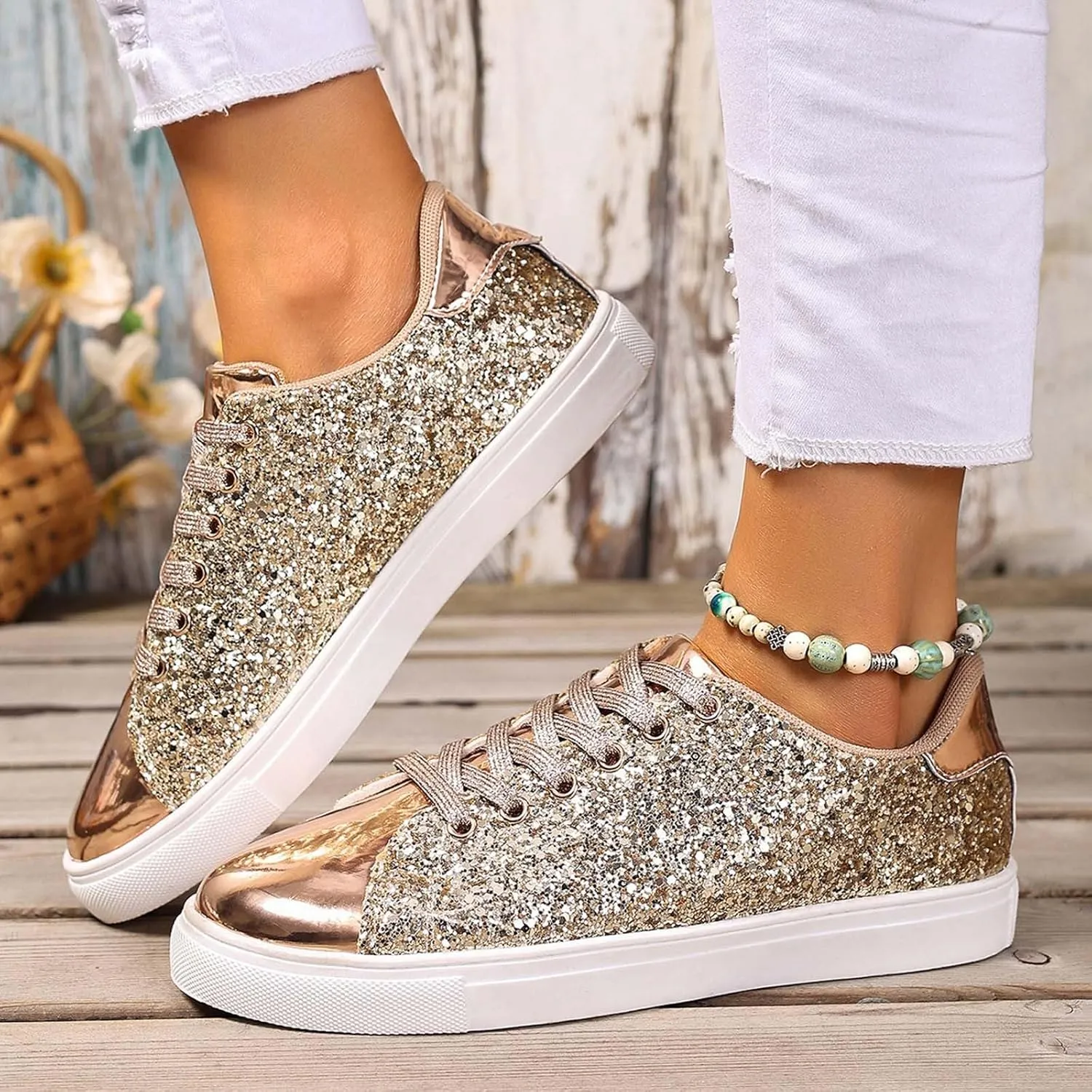 Women's Breathable Slip On Loafers Comfortable Lightweight Walking Shoes Soft Sole Casual Footwear for Yoga Gym Beach Travel