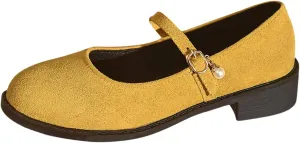 Women's Casual Closed Toe Flat Shoes Comfortable Everyday Walking Sneakers for Jeans All Seasons Versatile Wear