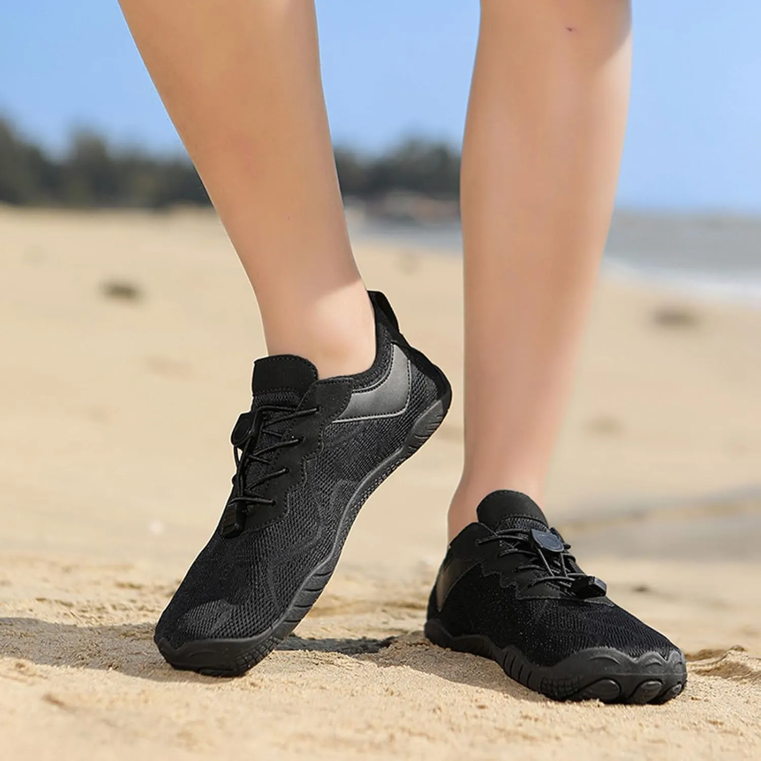 Women's Hike Barefoot & Minimalist Shoes | Wide Toe Box | Trail Runner Footwear Men Breathable Healthy & Non-Slip Hiking Trail Running Shoes