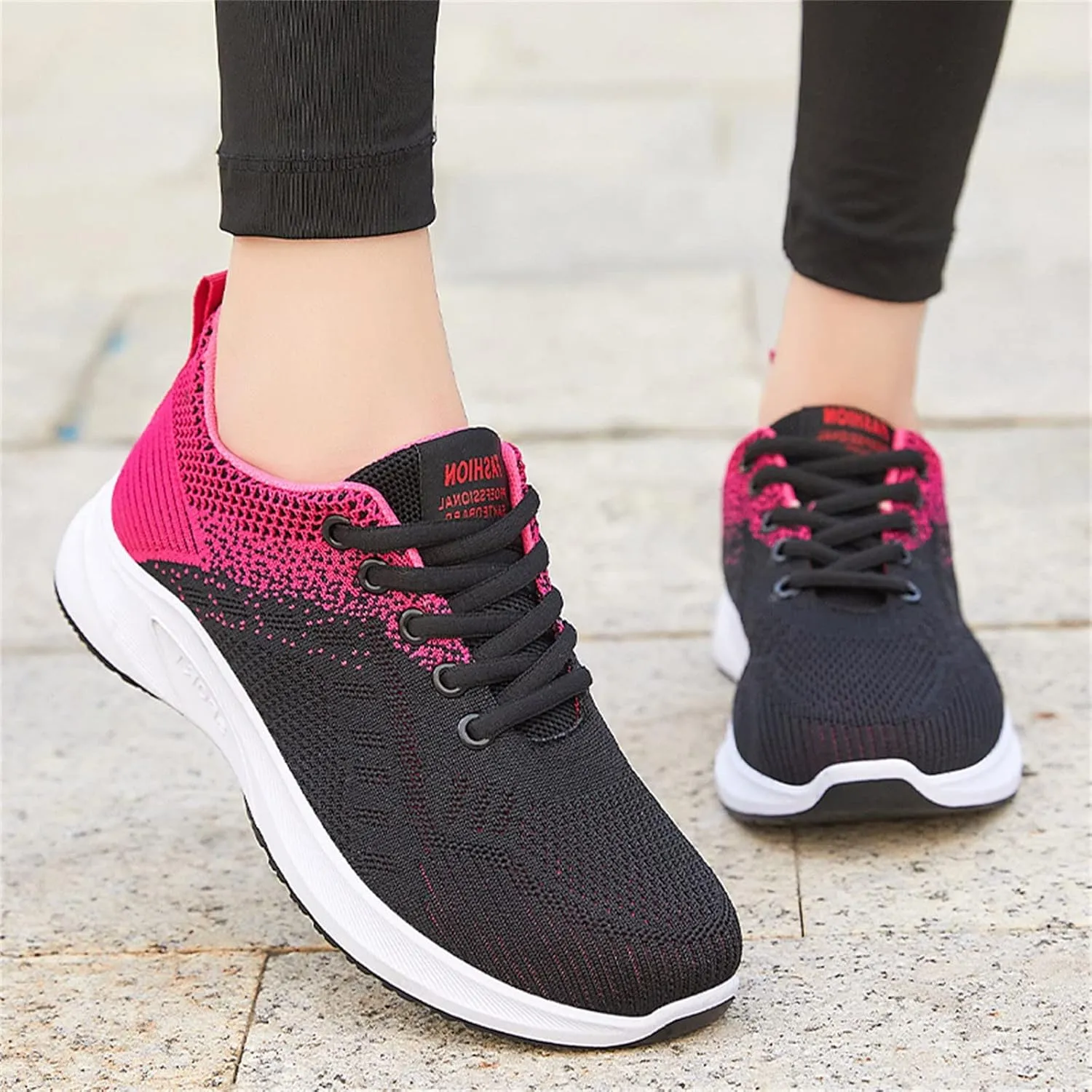 Women's Lace Up Walking Running Shoes Tennis Casual Womens Tennis Shoes Athletic Men Casual Shoes Casual Sneakers Steel Toe Tennis Shoe Cross Trainer Shoe