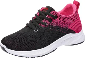 Women's Lace Up Walking Running Shoes Tennis Casual Womens Tennis Shoes Athletic Men Casual Shoes Casual Sneakers Steel Toe Tennis Shoe Cross Trainer Shoe