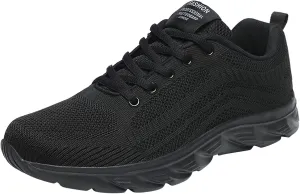 Women's Lace Up Walking Shoes Running Comfortable Tennis Running Shoes for Women Wide Dressy Casual Shoes Slip On Sneakers White Tennis Shoe Trainers Shoe