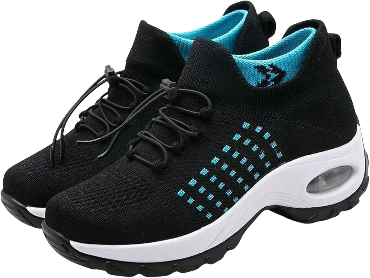 Women's Orthopedic Sneakers Comfortable Breathable Mesh Upper Walking Shoes Air Cushion Stretch Orthowear Shoes