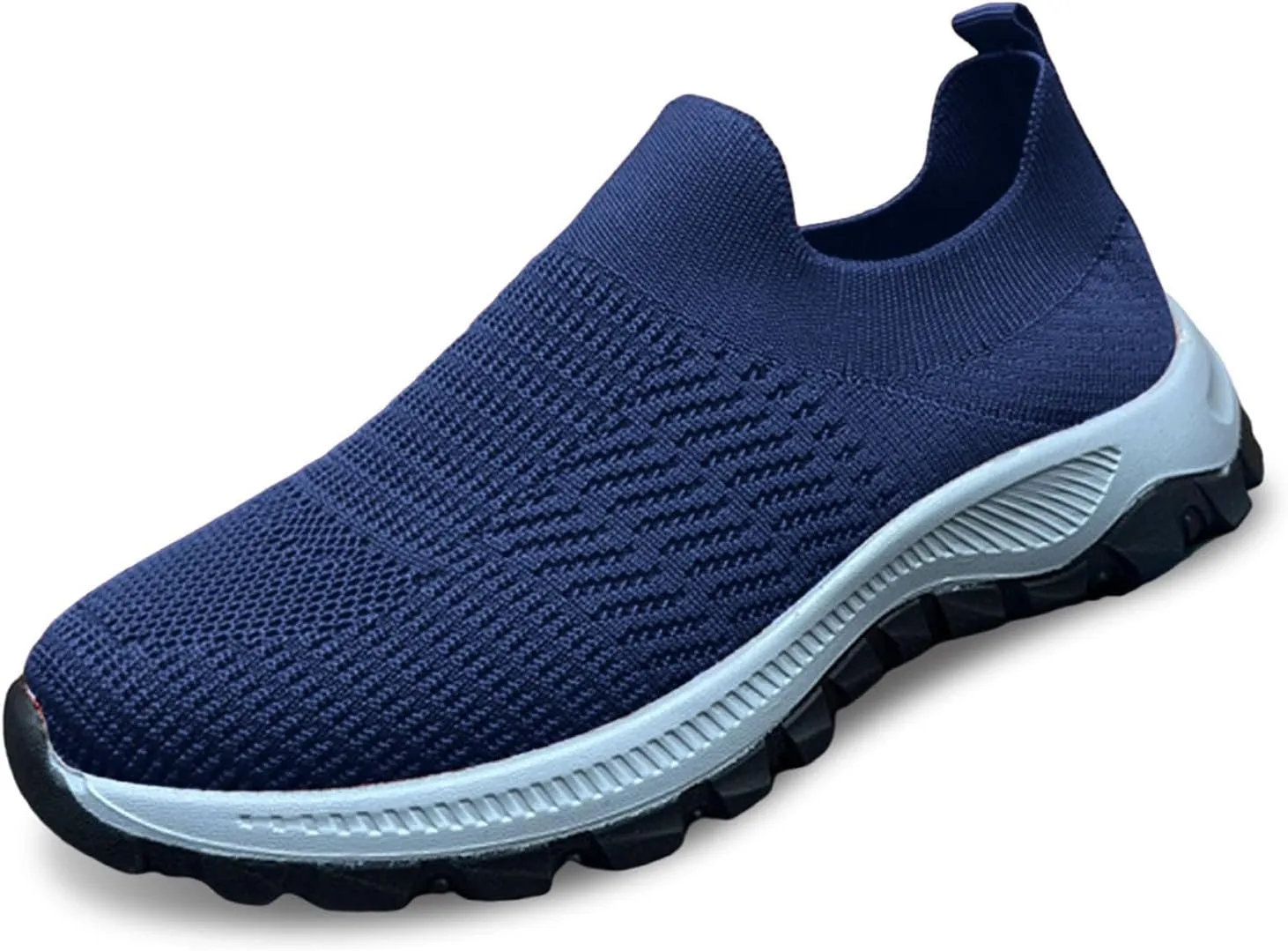 Women's Slip On Sneakers - Lightweight Comfortable Athletic Walking Shoes for Casual Gym Workout Running