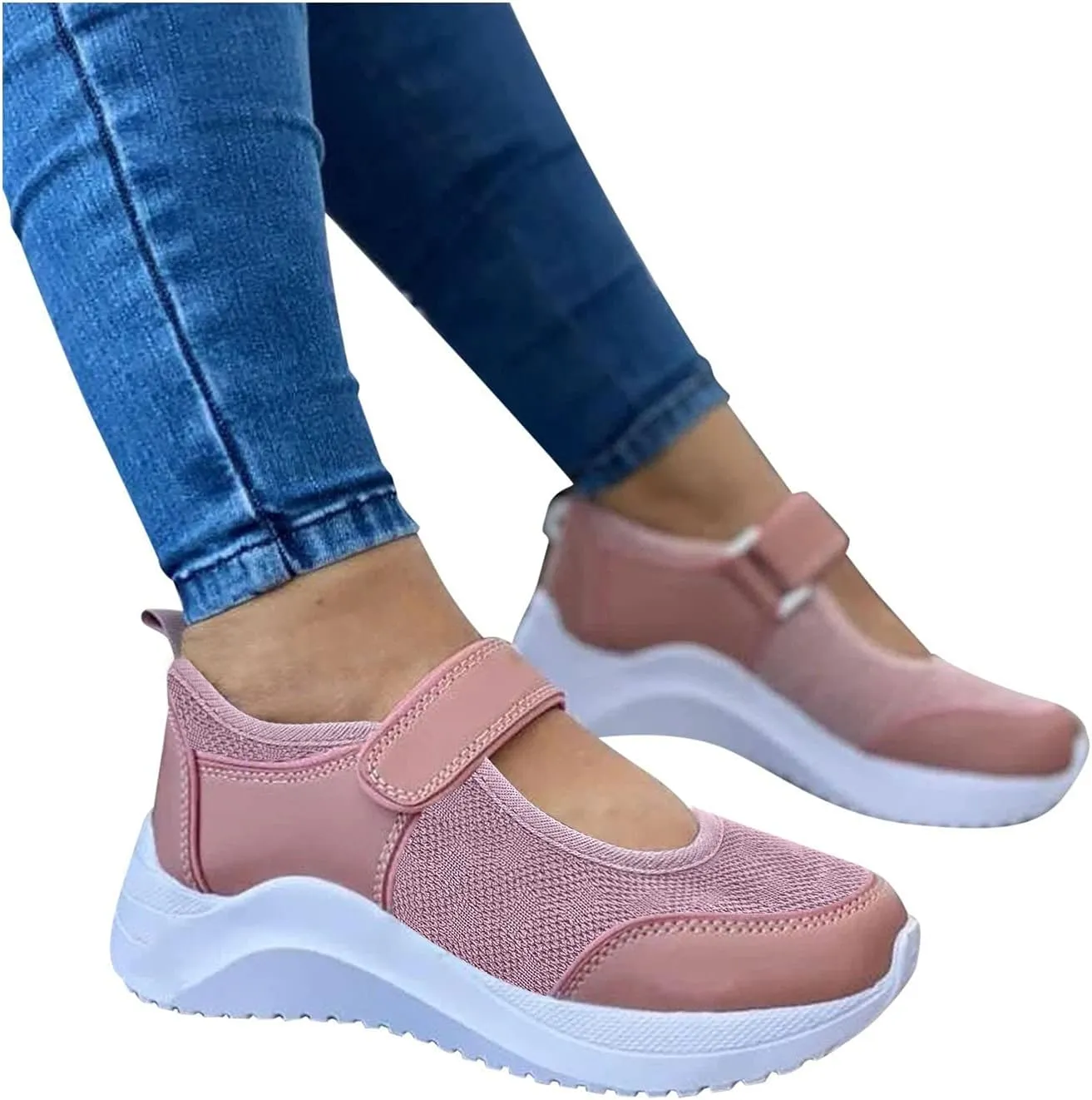 Womens Sneakers Size 8 Trendy Wide Width Ortho Arch Support Sneakers for Women Walking Shoes Casual Shoes for Women 2023 Wide Womens Wide Casual Shoes Women's Everyday Slip On Shoes with Arch Support