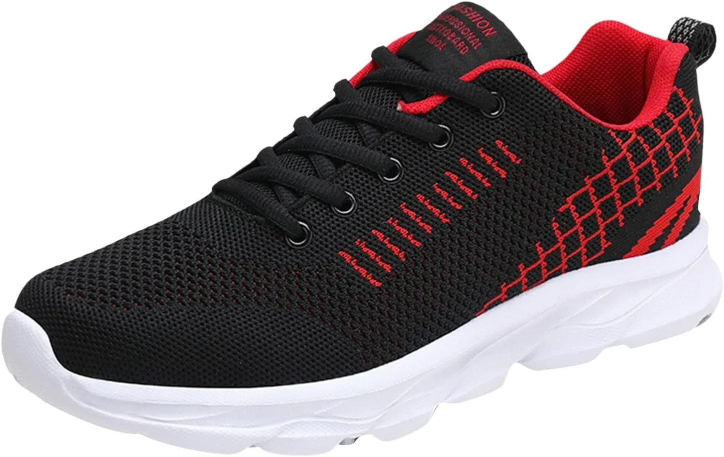 Womens Walking Running Shoes Lightweight Non Slip Tennis Fashion Sneakers Colorblock Platform Lace-Up Breathable Casual Shoes