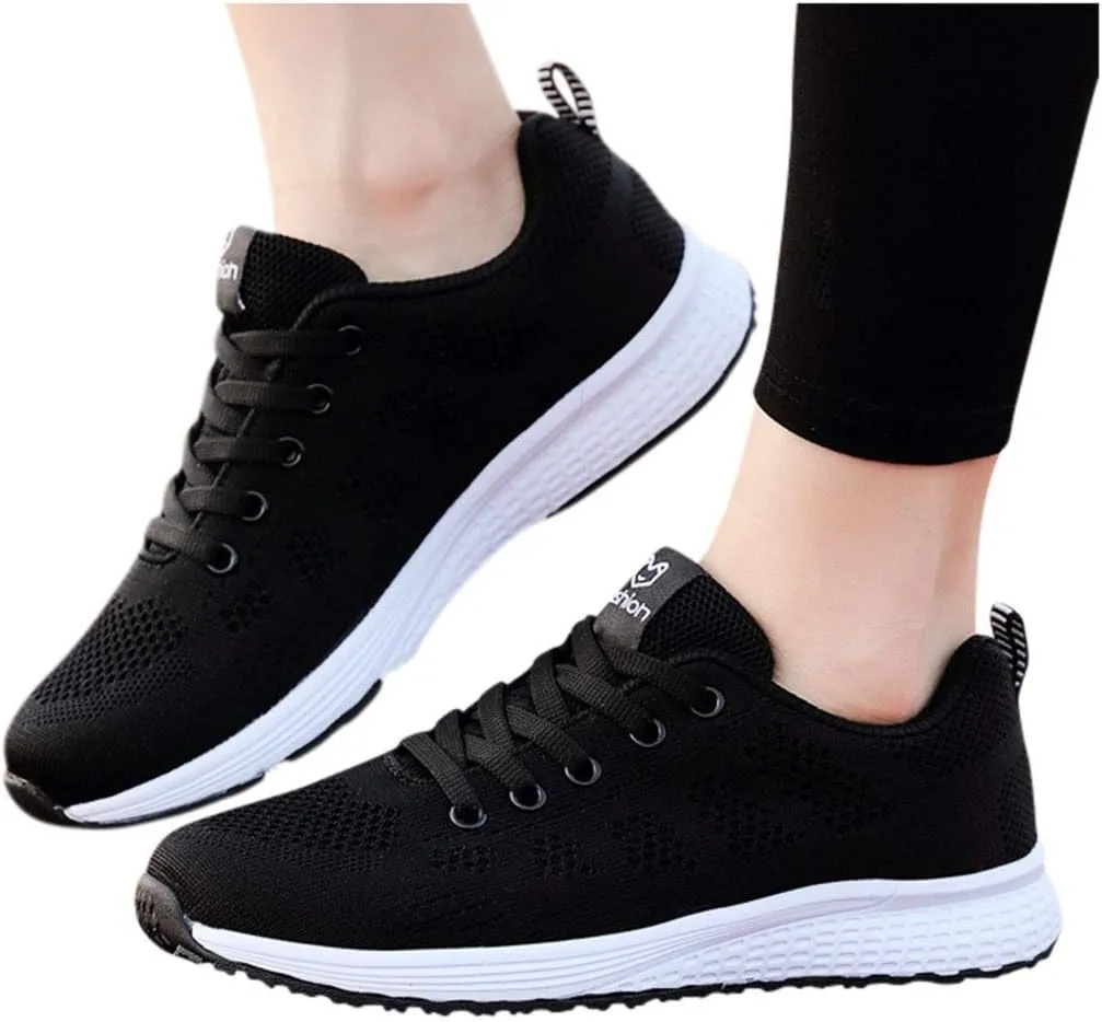 Women's Walking Shoes Lightweight Tennis Fashion Sneakers Lace Up Running Shoes for Men Sport Men Shoes Casual Chunky Sneakers Slip On Tennis Shoe Trainers Shoe