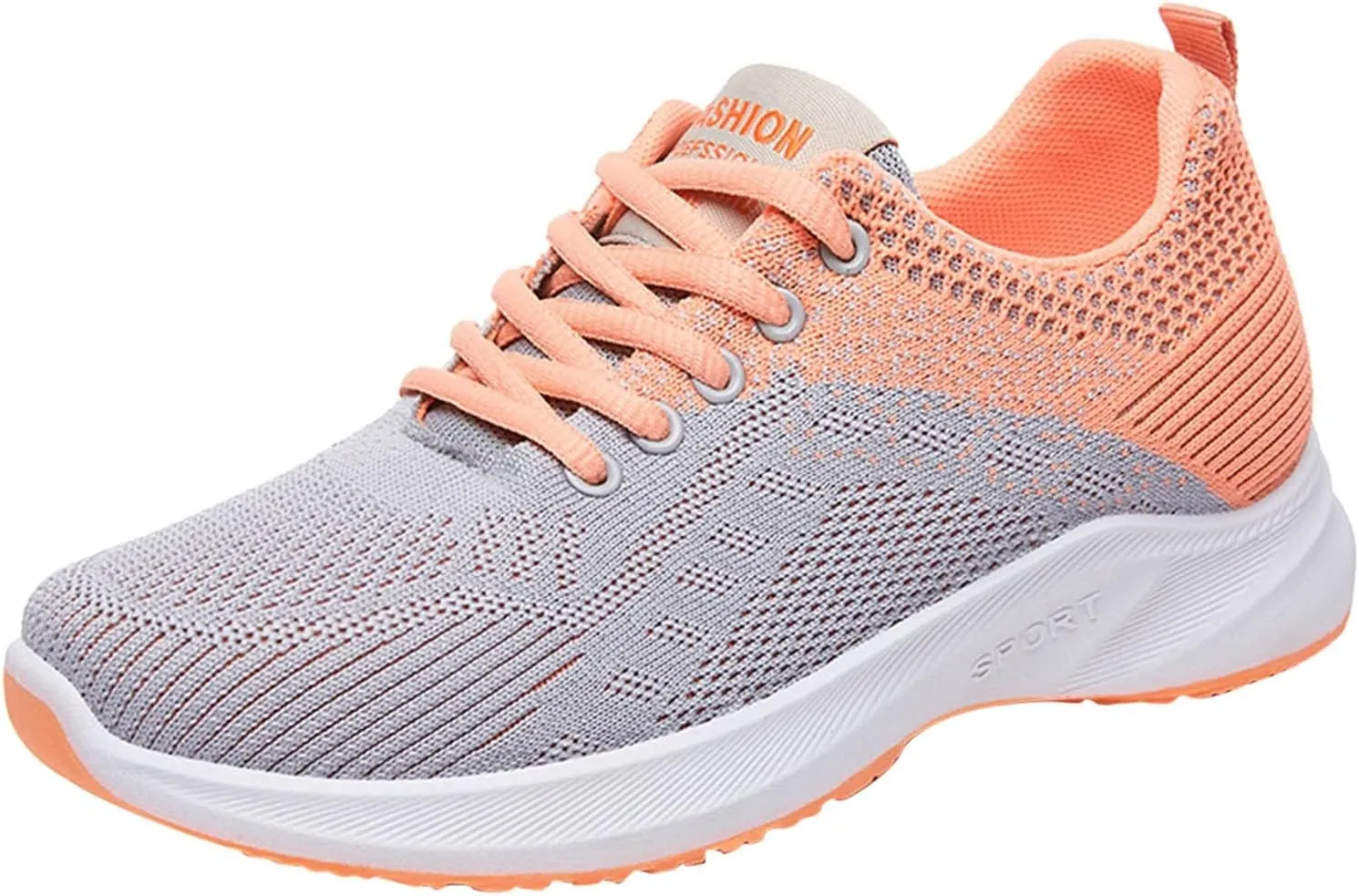 Women's Walking Sock Shoes Elastic Knit Lightweight Womens Tennis Shoes Wide Width Casual Shoes Black Platform Sneaker White Tennis Shoe Cross Trainer Shoe