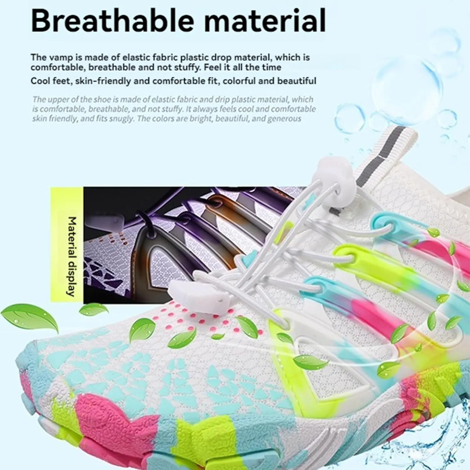 Womens Water Shoes Athletic Hiking Water Shoes Womens Quick Dry Barefoot for Beach Non-Slip for Wading Rafting Hiking Kayaking Surfing Training 2025