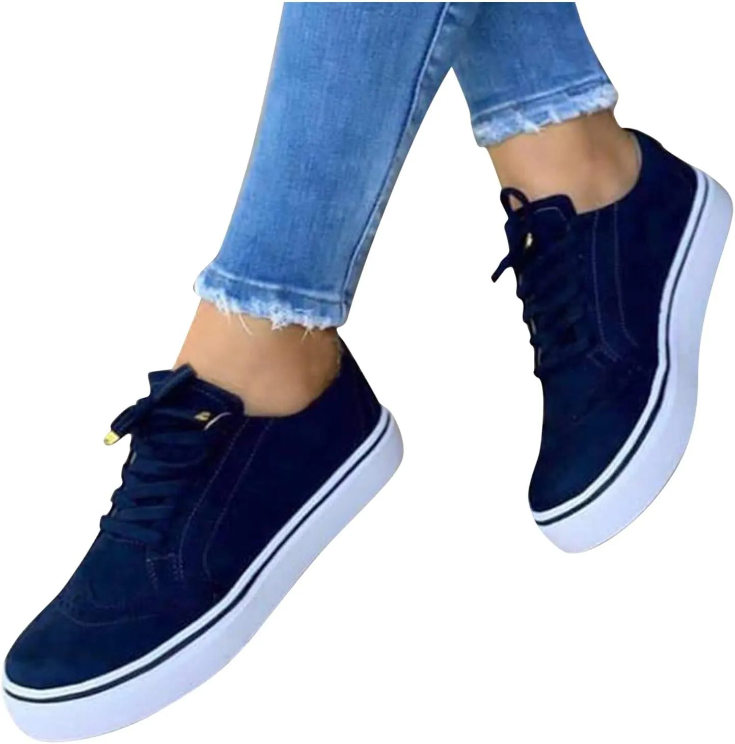 Womens White Fashion Sneakers High Top Comfy Winter Work Shoes for Women Brown Slip On Sneakers for Women Walking Shoes Platform High Top Sneakers for Women 2023 Womens Black Sneakers Size 9 Wide