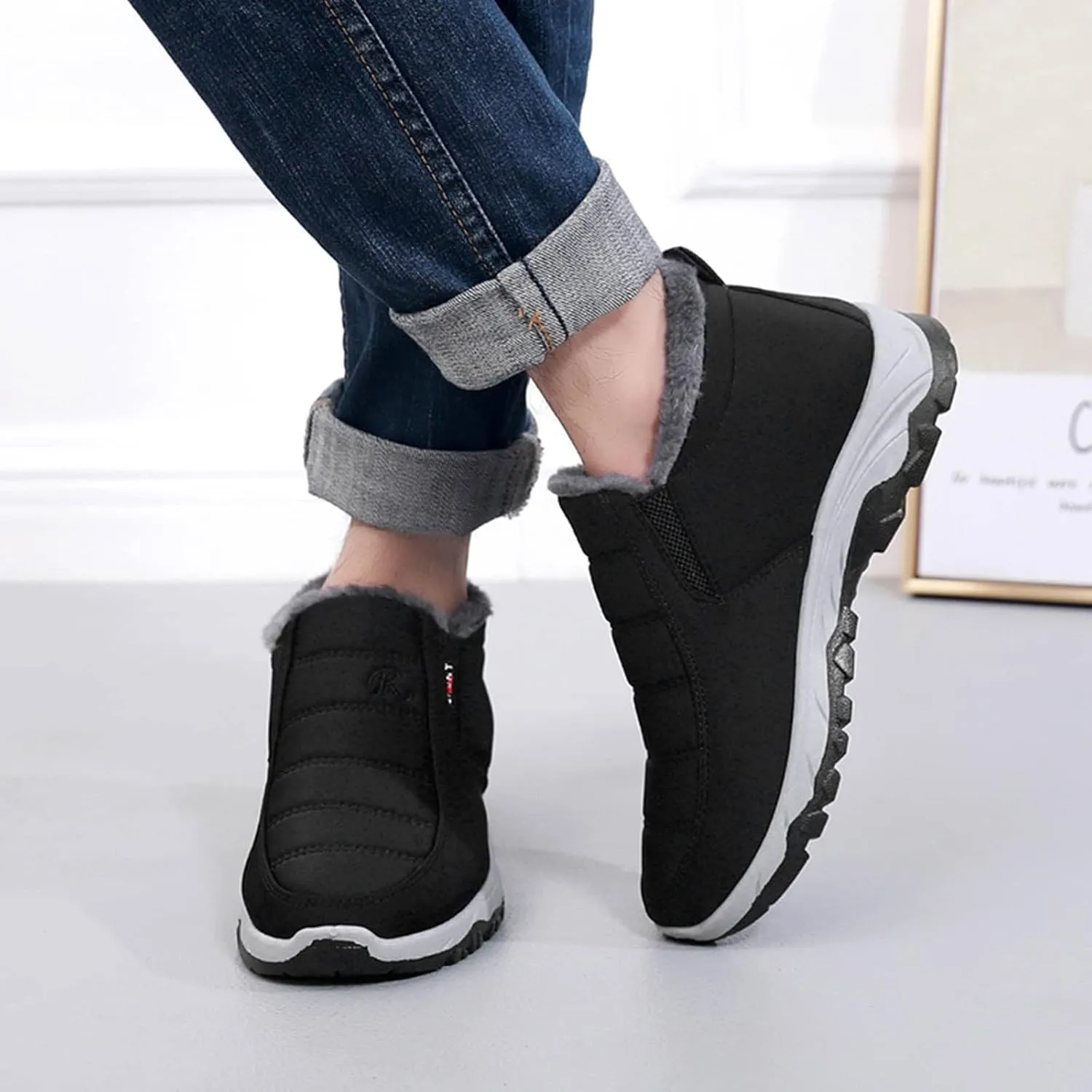 Women's Winter Thermal Boots for Women Winter Boots for Women aterproof Snow Non Slip Hiking Sneakers Walking Shoes