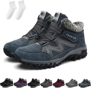 Women's Winter Thermal Boots, Waterproof Snow Non Slip, Winter Thermal High Top Boots of Women and Men