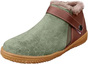Women's Winter Thermal Boots with Zippers Womens Winter Ankle Boots Black Winter Snow Boots Winter Snow Boots Mid Calf Winter Boots for Women Waterproof Snow Non Slip of The Day