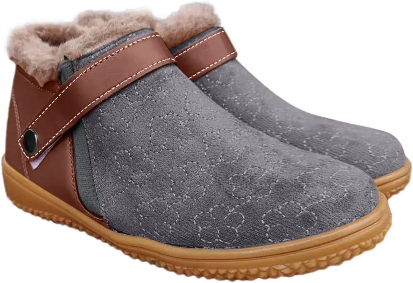Women's Winter Thermal Boots with Zippers Womens Winter Ankle Boots Black Winter Snow Boots Winter Snow Boots Mid Calf Winter Boots for Women Waterproof Snow Non Slip of The Day