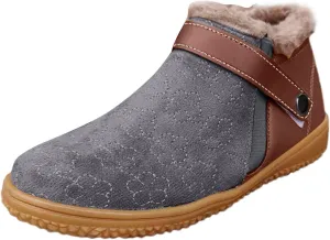 Women's Winter Thermal Boots with Zippers Womens Winter Ankle Boots Black Winter Snow Boots Winter Snow Boots Mid Calf Winter Boots for Women Waterproof Snow Non Slip of The Day